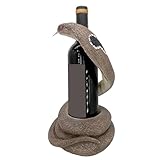 Schlangenregal für Tisch: Weinflaschenhalter hoch und dekorativ für Bar und Küche | Schlangenskulptur aus gotischem Harz, eleganter Displayständer für Theken, einzigartige Dekoration P