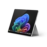 Microsoft Surface Pro | Copilot+ PC | 13” Touchscreen | Snapdragon® X Plus (10 Kerne) | 16GB RAM | 256GB SSD | neuestes Modell, 11. Edition | Platin (Netzteil separat erhältlich)