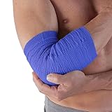 Spikenergy Ellenbogenbandage für Epicondylitis Elektro-Magnetotherapie - Ellenbogen Bandagen Herren und Damen, 2 kostenlose antimykotische Socken, Medizinischer Selbstbehalt, Made in Italy