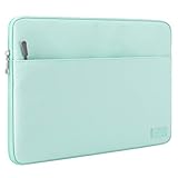 MoKo 9-11' Sleeve Tasche, Tablet Polyesterfaser Hülle Kompatibel mit iPad Pro 11 M2 2022-2018/iPad 10. 10,9 2022, iPad air 5 10,9' 2022/Air 4/Air 3 10,5, iPad 8 10,2,Galaxy S8 11 - Mint Grün
