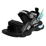 MVNB Cartoon Sommer Jungen Mädchen Baby Sandalen Kinder Kleinkind Slides Sandalen Unisex Kinder Kleinkind Leichte Sandalen, grün, 4.5-5 Years