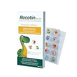 Recotin Mückenpflaster – 30 Stück – Natürliche Wirkstoffe – Pflaster gegen Mückenstiche – Dermatologisch Getestet - Insektenstichheiler – 20x Tiermotive & 10x Transparent