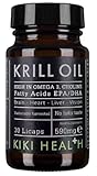KIKI Health - Krill Öl Kapseln | Hochdosiertes Krillöl, 590mg - 30 Licaps
