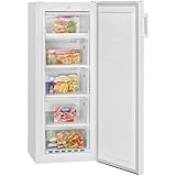 Bomann® großer Gefrierschrank freistehend | 165 Liter Nutzinhalt für Lebensmittel | 5 Schubladen | Freezer Eisschrank Froster | wechselbarer Türanschlag inkl. Eiswürfelschale | GS 7317.1 weiß