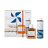 KORRES KYMA Duftset für Ihn, frischer aquatischer Herrenduft mit Limette, Mandarine & Zedernholz, Duschgel mit Aloe-Extrakt, vegan, ohne Polyzyklische Moschusverbindungen & Phthalate, 100 + 250ml