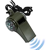 Laute Pfeife – hohe Dezibel-Pfeife, kleines Mehrzweck-Alarm-Werkzeug, Sicherheits-Coaching, Outdoor-Bootfahren, Haustierrückruf, Jagd, Angeln, Überlebensausrüstung für Wandern und Camping