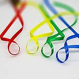 2 Stück Geschenkband Schwarz weiß 10mm x 22m, Geschenkband Schleifenband Satinband für Geschenkverpackungen, DIY Handwerk, Blumensträuße, Nähprojekte, Geburtstags- und Hochzeitsdekorationen