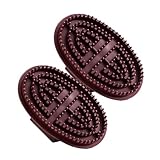 2 Stücke MassagebüRste, MassagebüRste KöRper, Gua Sha KöRper, GanzköRper Entspannung,Mit Ergonomischem Griff, äTherisches öL Zur KöRperentspannung Von Familie