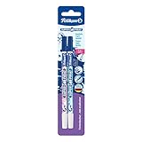 Pelikan Tintenlöscher,811552,SUPER-Pirat AA8Design Edition,Strichstärke: M, 2Stück