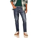Amazon Essentials Herren Slim-Fit-Jeans - Auslauffarben, Dunkle Waschung, 38W / 34L