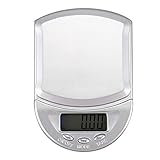 KENNON 500g/0.1g Digitale Taschenwaage Kuechenwaage Haushaltswaage Feinwaage Briefwaage