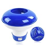 DIELOVEHUA 5 Inch Pool Dosierschwimmer, Dosierschwimmer, Pool Chlor Schwimmer, Chlor Dosierschwimmer, Dosierschwimmer Pool, für Pool, Wasserpark, Spa