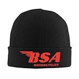 BSA-Motorräder Warmgestrickte Mütze Hip-Hop-Mütze Herbstwinter Outdoor-Beanies Mützen für Männer Frauen Erwachsene