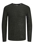 JACK & JONES Male Strickpullover Meliert Strickpullover