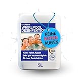 STERILYTE Whirlpool – 5L Wasser Desinfektions Konzentrat – Hot Tub Desinfektionsmittel, ideal auch für Pools & Planschbecken – Poolreinigung Wasserpflege – Reingungsmittel für Pool