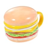 MAGICLULU Keramiktasse cute mugs kaffeekanne trinkbecher geburtstagsmitgebsl teeglas Deckel Espresso Cafe süße Teetasse Bierkrug Frühstückstasse Kaffeetasse für den Haushalt Wasserbecher