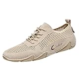 Generisch Sneaker Herren Sportschuhe Laufschuhe Outdoor-Sportschuhe für Herren, lässige, rutschfeste Wanderschuhe, atmungsaktive Mesh-Herrenschuhe Schuhe Herren