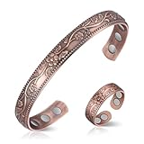 JUGUTA 2 Stück Magnetarmband Und Ring Set, Ultrastarke Magnete, Verstellbares Armband, Magnetisches Armband, Magnetring, Braccialetto Magnetico, Anello Magnetico, Für Frauen Und Männer