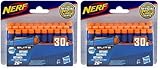 Hasbro A0351 N-Strike Elite 30er Dart Nachfüllpack (Packung mit 2)
