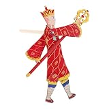 HEALSOPTHY Traditionelles Chinesisches Holz schattenpuppenspielzeug Sicheres DIY kit für Kindergartenkinder Fördert Feinmotorik und Hand Auge koordination Kulturelles Familienerlebnis