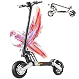 E Scooter mit Straßenzulassungs, Reichweite bis zu 60-65 km, Maximale Belastung 150KG Offroad-Reifen 10 Zoll Faltbarer tragbarer Elektroroller-TODIMART G2(2025 ABE Neu)