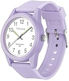 TENOCK Analoge Kinderuhren für Jungen Mädchen Kinderuhren Zeit Lernen 5ATM Wasserdicht Kinderuhr Leicht zu Lesen für Alter 4-12 Kinder Große Geburtstagsgeschenke