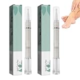 Mullend Nagelpflegestift, Mullend Nagelwachstums-Behandlungsstift, Reparaturserum mit natürlichen Inhaltsstoffen zur Stärkung, Fußpflege, Nagelhautbehandlungsöl, für jeden geeignet (2pcs)