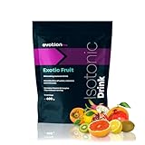 EVOTION PRO Isotonisches Getränkepulver 600 g Exotic Fruit - Calcium Magnesium Kalium Natrium Elektrolyt Pulver Sportgetränk - Elektrolyte Sport Recovery Drink Electrolytes