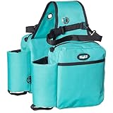 Tough 1 Satteltasche für Trinkflaschen, Satteltasche, Nylon, türkis/braun