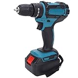 Sazao Handbohrmaschine mit Pistolengriff, Schlagwerkzeug Elektrische Bohrmaschine Handbohrmaschine mit hoher Härte zum Schraubenbohren zum Entladen von Muttern zum Bohren von Holz(#2)