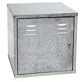 VOSS.farming Sattelschrankaufsatz 60 x 60 x 60 cm Erweiterung mit 2 Ablagefächern verzinkt