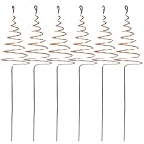 Kupfer-Gartenstecker – 20 cm Elektrokultur-Pflanzenstecker, effiziente Nährstoffaufnahme | Elektrokultur-Gartenantenne mit, Kupfer-Gartenantenne für den -, und Gemüseanbau