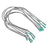 Anneome 8 Stück Teiliges Elektrische Heizwickler Clips U Förmige Hot Curler Ersatzklemmen für Haarstyling Kompakt Leicht Schnell Anwendbar für Professionelle Locken Zuhause