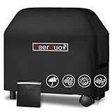 Grillabdeckung Wetterfest Gasgrill Abdeckplane 420D Oxford BBQ Grill Abdeckung Wasserdicht, Winddicht, UV-Beständiges, Reißfest (140x65x120cm)