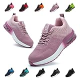 Bawalon Arbeitsschuhe Leicht Herren Sicherheitsschuhe Damen rutschfest Sportlich Stahlkappenschuhe Atmungsaktiv mit Stahlkappe Arbeitsschutzschuhe Lila EU 39