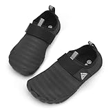 Mishansha Kinder Badeschuhe Schnell Trocknend Wasserschuhe Mädchen Jungen Barfußschuhe Atmungsaktiv Schwimmschuhe rutschfest 33 EU