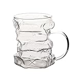 Buch-Tasse | Teeglas 44,5 cl lustiges Design mit Druck, getönte Trinkbecher aus im Buchstil – für Damen und Herren Bibliothekare Zuhause Büro Club – perfekt für Tee