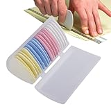 Generisch Quiltkreide – Weiße Schneiderkreide | Professionelles Nähwerkzeug mit Schutzhülle – Schneiderzubehör zum Nachzeichnen von Stoffen, Nähen von Kleidung, kreativen Projekten und Reparaturen