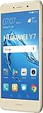 Huawei Y7 Smartphone (14 cm (5,5 Zoll) Display, 16 GB Speicher, Android 6.0) grau/gold