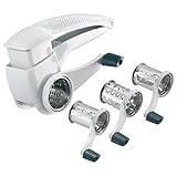 Westmark Trommelreibe Trio, ABS/Edelstahl, Weiß/Anthrazit