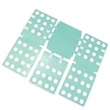 Cryfokt Hemd-Faltbrett, Langlebig, Stark, Flexibel, Großer Kleiderordner, Einfach zu Falten, Praktisch für Zuhause, für Hemden, Pullover, Daunenjacken für Erwachsene und, PP-Harz (Nordisches Grün)