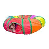Kätzchen-Tunnel – Katzen-Aktivitätstunnel, Kätzchen-Tunnel-Spielzeug | Abnehmbare Katzentunnel für Hauskatzen, faltbarer Katzenspieltunnel, interaktives Spielzeug-Katzenhaus für Katzen, Welpen, Kätzch