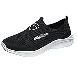 Generisch Unisex Schuhe Herren Leicht Outdoorschuhe Damen Casual Mode Sneaker Weichen Sohlen Bequeme Loafers Elegant ohne Schnürsenkel Freizeitschuhe Flache Wanderschuhe Gute Elastizität rutschfest