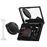 Augenbrauen-Paletten-Set, wasserfestes Augenbrauenpuder und Eyeliner-Creme,Augenbrauen-Puder-Modellierset,Augenbrauen-Konturpalette, professionelles Augen-Make-up mit doppelseitigem Pinsel und Spiegel