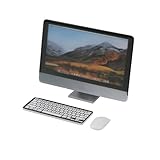 Hztyyier Miniatur-Computer-Set, Bildschirm, Tastatur, Maus, Simulation, Puppenhaus-Zubehör für, Geburtstagsgeschenk (Dreiteiliges Computerset)