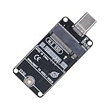 WOURRD USB 3.1 Adapter Festplatten USB 3.1 1000MB/s Solid States Disk Reader 2230 auf USB C 2242 auf USB C 2242 auf USB A