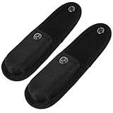 Veemoon Nylon Faltbare Messeretui Tasche mit Gürtel Schlaufe Wasser und Ölresistent Kompakter Werkzeughalter für Küchenmesser 2 Stück Organizer für Sicheren Schutz und Schnellen Zugriff