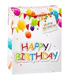TSI Geschenktüten BALLONS, Größe: Mittel (HxBxT 23 x 18 x 10 cm), 3er Packung, Art. Nr. 84014-4