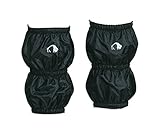 Tatonka Gaiter 210 HD Short Light - Wasserdichte Gamaschen mit Sohlenfixierung und Reißverschluss - Schützen Schuhe und Hosenbeine beim Wandern und Trekken (black)