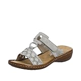 Rieker Damen 60871 Pantolette, Beige, 39 EU